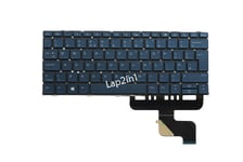 New UK Blue Backlit Keyboard for HP Elite Dragonfly Laptop L57278-031 L74116-031