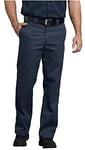 Dickies Men's 874 Flex Workwear Trousers, Blue (Dark Navy), 34R