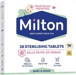 MiltonBaby Sterilising 28 Tablets Pack of 1 Cold Water Feeding Bottle Teats... 