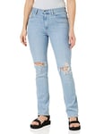 Levi's Women's 724 High Rise Straight Jeans, Mind My Business, 32W / 30L