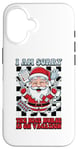 iPhone 16 I'm sorry the nice nurse is on vacation ugly x-mas sweater Case