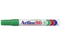 Marker Artline 90 Permanent Grön 2-5Mm - (12 St.)