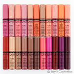 6 NYX Butter Lip Gloss - BLG "Pick Your 6 Color" Joy's cosmetics