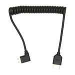 HD Multimedia Interface-kabel 8K 48Gbps Höger Vinkel Mini HD Multimedia Interface till HD Multimedia Interface-kabel