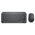 Logitech 920-011054 tastatur Mus inkludert Kontor RF trådløs + Bluetooth QWERTZ Tysk Grafitt