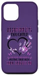 Coque pour iPhone 14 Portez Purple Alzheimer's Awareness Daughter Dementia