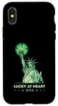 Coque pour iPhone X/XS Lucky in the Big Apple - NYC Irish Pride