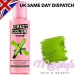 Crazy Color | Semi-Permanent Hair Colour Cream (Lime Twist 68)