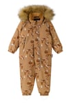 Reima Kids' Lappi Reimatec Winter Overall Peanut Brown, 98