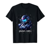 Space Soldier and Robot Cyborg Sci-fi Galaxy Force T-Shirt