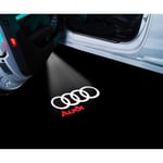 REMAKE 2 st passar för Audi Audi välkomstljus A4LA5A6L stämningsbelysning A7A8LQ3Q5Q7 dörrlaserprojektion skuggljus stil 4