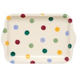 Emma Bridgewater Serving Tray Polka Dot Collection Metal Small Size 24cm x 16cm