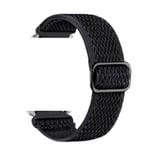 Fitbit Versa 2 Nylon klockarmband Svart