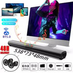 LED Bluetooth V5.0 Sound Bar Speaker SUPER BASS TV Home Theater Subwoofer