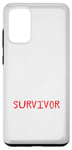 Coque pour Galaxy S20+ AP T-shirt latin drôle AP Class Survivor High School