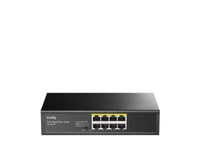 Cudy Gs1008pt, Gigabit Ethernet (10/100/1000), Full Duplex, Strömförsörjning Via Ethernet (Poe) Stöd, Rackmontering, Monteringsbar På Väggen