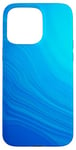 Coque pour iPhone 15 Pro Max Bleu minimaliste