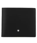 Montblanc Card Holder Meisterstuck 4810 Black Leather Wallet 8cc D