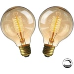 IC E27 Glödlampa Retro Antik 220V Stor Glödlampa 40W Edi