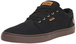 Etnies Men's Barge LS Skate Shoe, Black/Gum/Silver, 10.5 UK