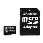 Mikro-SD-hukommelseskort med adapter Verbatim 44085