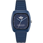 Montre Homme ADIDAS RETRO WAVE TWO AOSY24029 Silicone Bleu