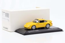 1:43 Porsche 911 993 Turbo 1995 Jaune Minichamps Limited