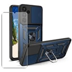 Case for Samsung Galaxy A04s / A13 5G Phone Cover Camera Lens Navy