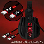 Cable Type C Vers Type C Avec Strap Et Bourse - Assassin's Creed-Accessoire-PS5