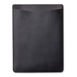 Philbert UltraSlim Vegansk Skinn Sleeve m. Stropp til MacBook / Laptop 13" (31,0 x 22,5 x 2 cm) - Svart