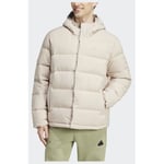 adidas Helionic Hooded Down Jacket, storlek Large