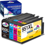 950XL 951XL Cartouches d'encre pour HP 951XL 950XL Compatibles avec HP Officejet Pro 8600 8610 8100 8620 8615 8625 8630 8640 8660 276dw 251dw