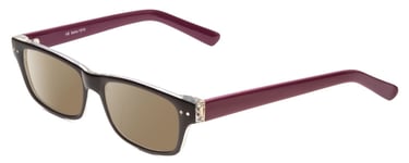 SOHO 1010 Ladies Polarized Sunglasses in Black Crystal Clear/Plum 50mm 4 OPTIONS