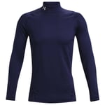 Under Armour Mens ColdGear Armour Wicking Stretch Mock Golf Baselayer