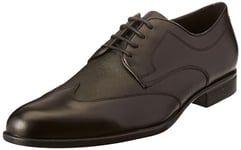 Geox Homme U Iacopo A Tissu Oxford, Noir, 39 EU