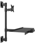 TV mount,Table Top TV Stand Industrial Control Wall Mount Monitor Keyboard Holder Hanger Pipeline Worktop