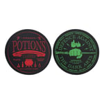 Harry Potter Set of 2 Ceramic Coasters - Potions - Coasters Set Of 2 (US IMPORT)