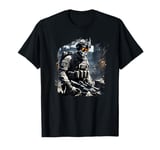 Military Soldier Officer Art Military Art Combat Aesthetics T-Shirt