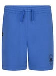 Converse Junior Boys Core Shorts - Blue, Blue, Size 8-10 Years