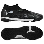 PUMA Future 8 Match TT Eclipse - Svart/Cool Light Gray/Grön - Turf (TF), storlek 46