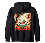 Hibachi Grill Teppanyaki Barbeque Japanese Cuisine Zip Hoodie