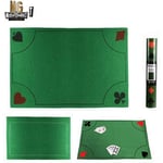 1 tapis de jeux epais 40 x 60 cm carte poker belote guinche luxe antiderapant