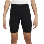 Nike Vélo 9" Short, Noir/Blanc, 158-170 Mixte Enfant