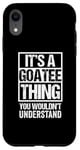 iPhone XR It's A Goatee Thing You Wouldn't Understand Beard Bearded Case