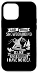 Coque pour iPhone 12 mini Snowboard, sports, équitation, snowboard, compétition