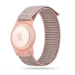 Tech-Protect Nylon - Apple Airtag Strap för barn - Pink