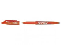 Pilot Frixion Ball - Rollerball-Penna - Icke-Permanent - Orange - Gelbläck - 0.7 Mm - Fin - Med Radergummi