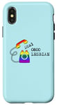 Coque pour iPhone X/XS Composez le 0800-LESBIAN drôle de design LGBTQ