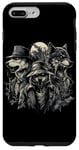 Coque pour iPhone 7 Plus/8 Plus Loup Alpha Loup-garou Meme Male Art Artwork Werewolf Wolf