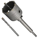 Lytool Scie Cloche à Béton avec Tige SDS Plus,Ø68 mm Scie à Cloche Trépan,Scie à Cloche avec Tige SDS Plus 220 mm,avec Foret de Centrage,Pour Ciment, Brique, Pierre, Mur, Béton Autonivelant,Maçonnerie